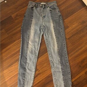 pacsun multi shaded denim jeans